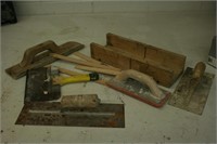 Miter Box Concrete & Drywall Trowel Tools