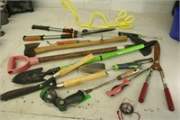 Hedge Trimmers Hand Shovels Axe Garden Tools