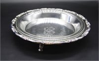 Silver Plate pie plate holder
