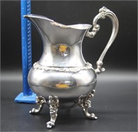 Sheridan Silver over Copper Pitcher
