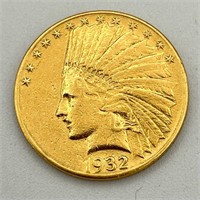 1932 $10 Gold Indian