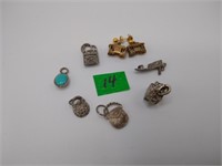Lot Charms some sterling silver