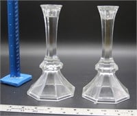 Toscany Candle Sticks Lead Crystal