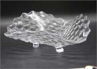 Fostoria American Elegant Clear Glass Footed Bowl