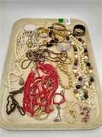 LG group costume jewelry necklace & bracelets