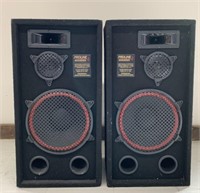 Pair Proline Acoustics 300 Watt Speakers