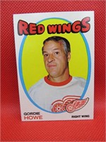 1971-72 Topps Gordie Howe Card 80 NHL Hockey