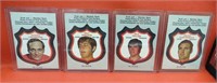 1972-73 OPC Lot 4 Push Out Hockey Cards NHL Stars
