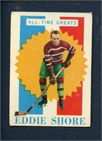 EDDIE SHORE ATG 1960-61 Topps #20 Corner wear