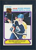 Wayne Gretzky 1980-81 O-Pee-Chee #3 Record Breaker
