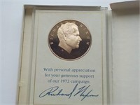 1972 Nixon Bronze Ltd. Franklin Mint