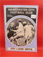 1970-71 Manchester City Football Club Programme