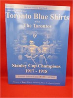 1917-1918 Toronto Blue Shirts Stanley Cup Booklet