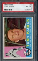 Tony Kubek PSA 6.0 - 1960 Topps # 83 - Yankees