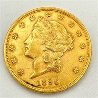 1896 $20 Gold Double Eagle