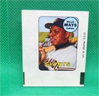1969 Topps Decals WILLIE MAYS - SF Giants