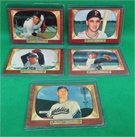 5x 1954 Bowman Baseball Cards #123 Marv Grissom ++