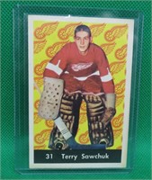 Terry Sawchuk 1961-62 Parkhurst # 31 Red Wings