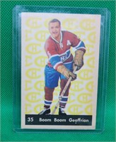 Boom Boom Geoffrion 1961-62 Parkhurst #35 Montreal