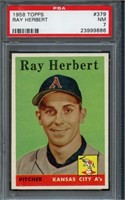 Ray Herbert PSA 7.0 - 1958 Topps #379  Kansas City