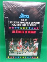 Sealed 1990-91 Quebec Junior League 36 Pack Box