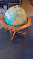 Vintage Geoscope lighted globe table Made in Italy