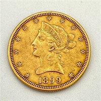 1899-S $10 Gold Liberty