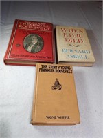 Franklin Roosevelt Books 1910-1961
