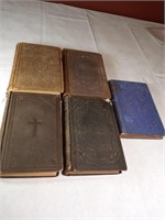 5 x 1850s Books incl. Harriet Beecher Stowe