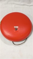 Wheellock Fire alarm bell BRIGHT RED