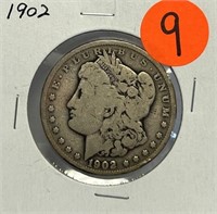 1902 MORGAN SILVER DOLLAR