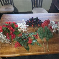 Lot of Christmas Floral