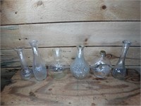 Vintage Bottles / Vases Lot