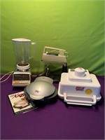 Grill Express Grill, Osterizer Blender, GE Mixer++