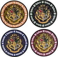 Harry Potter Coasters Set, 4pc, House Crests