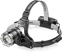 Rechargeable Headlamp, 50000 Lumens, 6 Modes, with