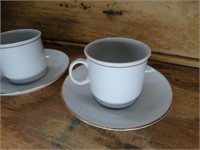 Liling China Teacups & Saucers