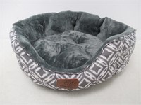 20" Bedsure Small Pet Bed, Washable, Coin Print