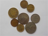 Mixed bag coins 1-50 Marco, 1 Shilling, 10