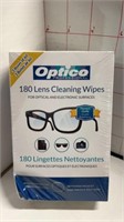 Optico 180 lens cleaning wipes