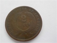 1864 2 Cent piece