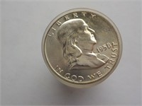 $10.00 Silver half dollars $10.00 Franklin Some