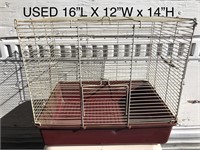 SM Cage - Bird or Sm Animal - 16x12x14