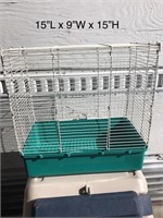 Sm Animal or Bird Cage 15x9x15