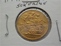 GOLD Sovereign 1928