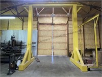 Large Gantry crane 17 foot to beam. 12 foot
