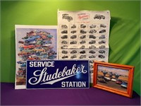 Studebaker Metal Sign, Poster, Classic Car Puzzle+