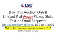 ** Special 2-day Pickup For This Auction Only**