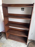 5-shelf Wooden Bookcase