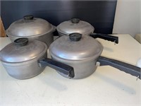 Lot of Vintage Club Cookware w/lids